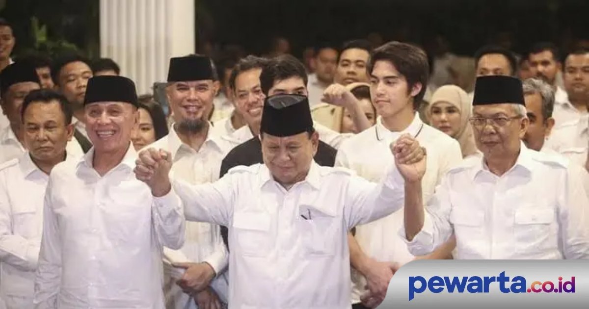 Prabowo Lantik Iwan Bule Jadi Dewan Pembina Partai Gerindra, Gantikan Posisi Sandiaga Uno