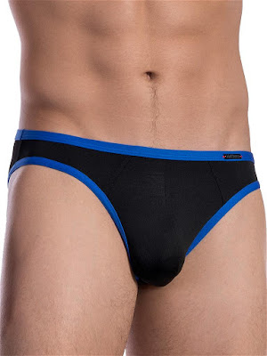 Olaf Benz Sportbrief RED1604 Underwear Black-Blue Cool4guys Online Store