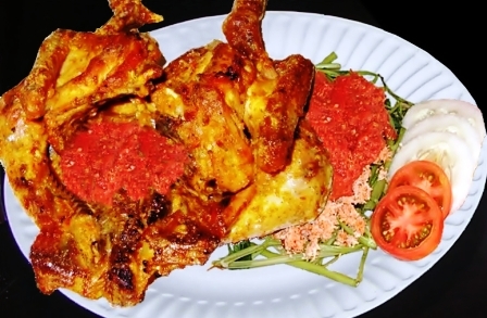  Ayam  Bakar  Taliwang  NTB Aneka Masakan Tradisional 