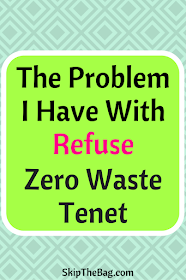 The Problem I Have With Zero Waste Tenet Refuse