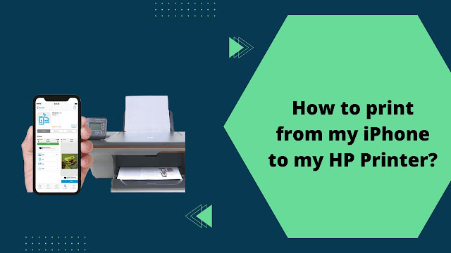 How to print from my iPhone to my HP Printer?