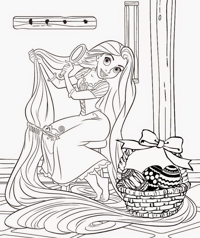 tangled coloring pages printable title=