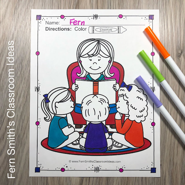 Click Here to Grab This Back to School Coloring Pages Resource!