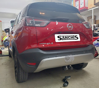 OPEL CROSSLAND X 2020 -  Bola Enganche Remolque Desmontable Horizontal SANCHIS