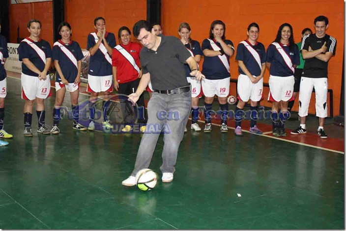 inauguracion del torneo futsal femenino