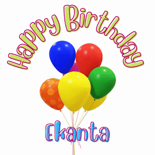 Happy Birthday Ekanta GIF