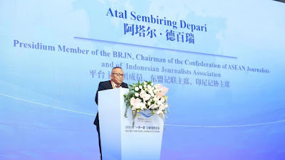 Atal S Depari Bicara di Forum Belt and Road Journalists Forum (BRJF) 2023 di Beijing