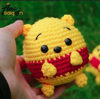 PATRON GRATIS WINNIE THE POOH AMIGURUMI 53606