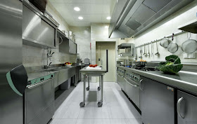 Medium professional kitchen