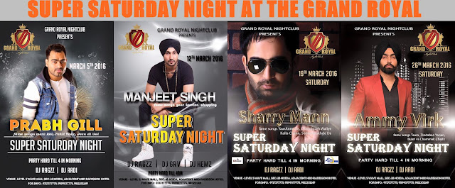 Noida Diary: Super Saturday Night at The Grand Royal Club, Noida