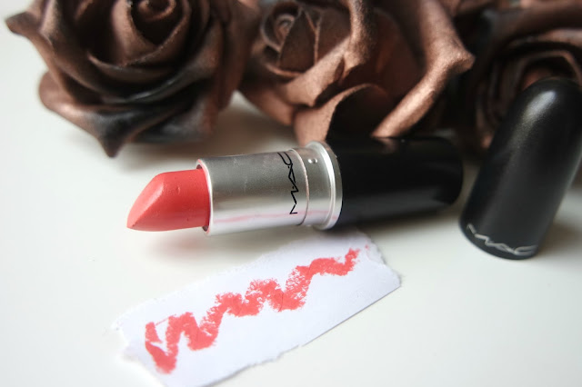 MAC Vegas Volt Lipstick Review and Swatches 