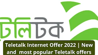 Teletalk Internet Offer 2022