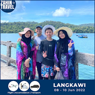 Percutian ke Langkawi Kedah 3 Hari 2 Malam pada 8 - 10 Jun 2022 2