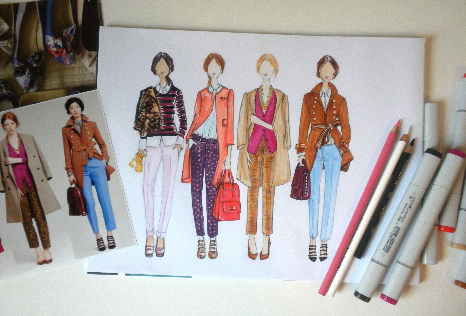 Fashion Design Drawings