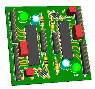 3D PIC16F carrier board