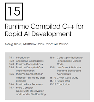 Runtime Compiled C++ for Rapid AI Development