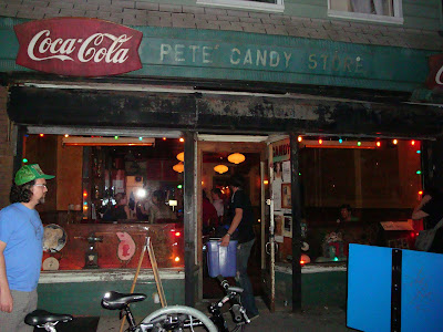 drank yummy cocktails at Pete's Candy Store,. went to the Bronx Zoo,