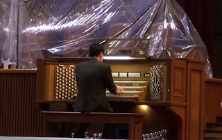 organist - South Korea - Allen Four anual organ