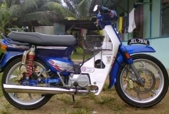 Tampil Klasik Dengan 5 Modifikasi Motor EX5 - Variasi 