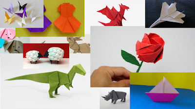 Aneka Bentuk Kreasi Origami