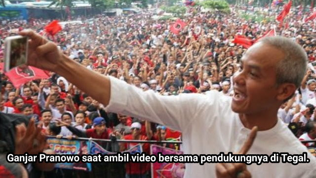 Ganjar Pranowo Hadiri Kampanye Terbuka Paslon Cabup Tegal, Bagas - Drajat