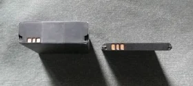 IDEOS用大容量バッテリー上面比較