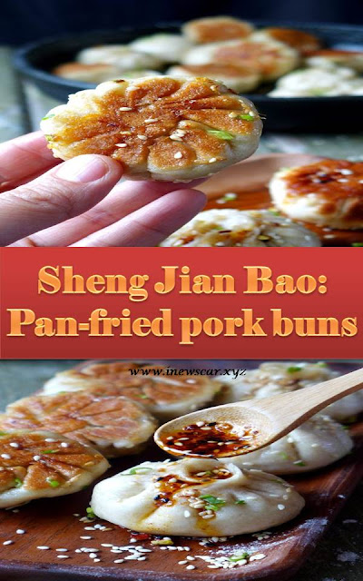 Tasty, moist pork wrapped with half-soft, half-crispy dough, Shanghai pan-fried pork buns, traditionally served as breakfast, make a great party food.
