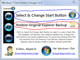 Cara Mengubah Icon Start di windows 7