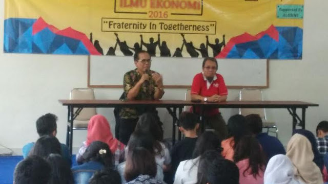 Mahasiswa Ilmu Ekonomi FEB UKSW Gelar Sarasehan