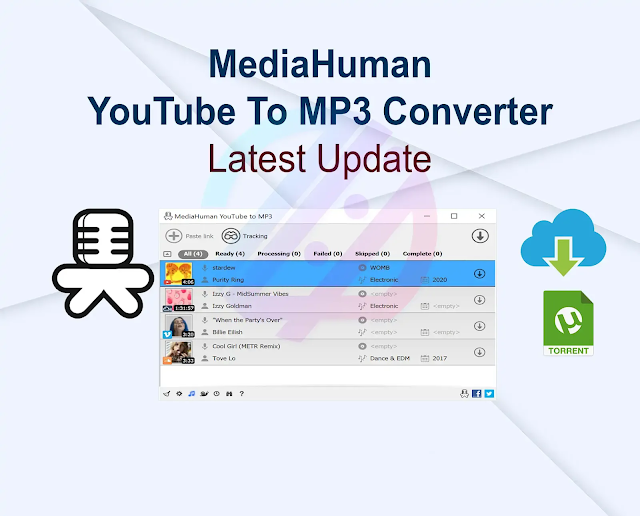 MediaHuman YouTube To MP3 Converter 3.9.9.88 (0105) + Activator Latest Update