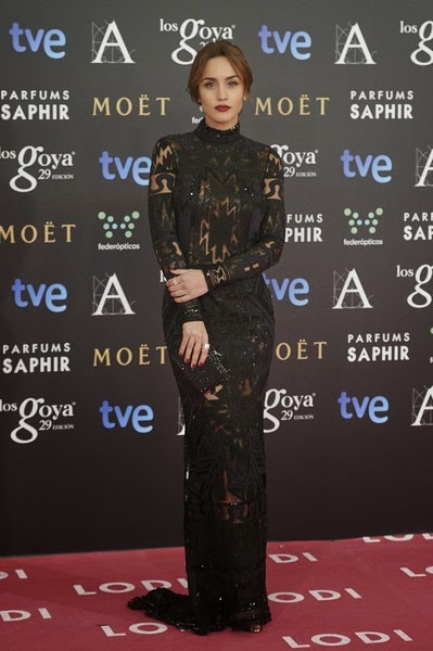 Megan Montaner attends Goya Cinema Awards