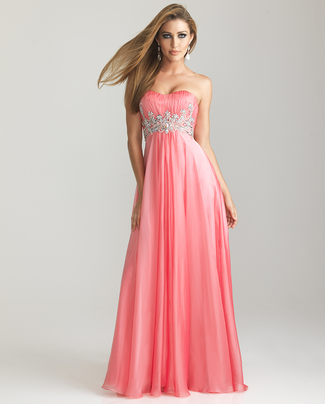 strapless wedding dresses with pink Blog of Wedding and Occasion Wear