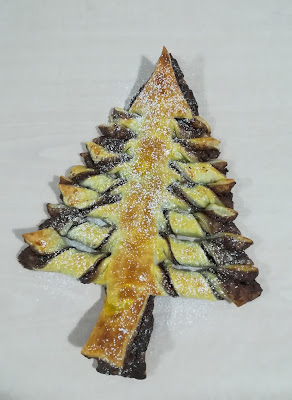 arbol de navidad de hojaldre y chocolate sempre hay hueco para el postre receta