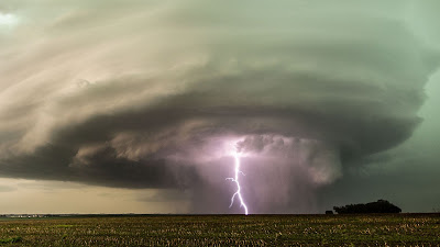 Supercell storm