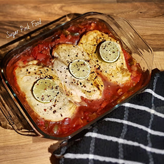 Syn Free Mexican Shredded Chilli & Lime Chicken Bake- Slimming World Friendly Recipe