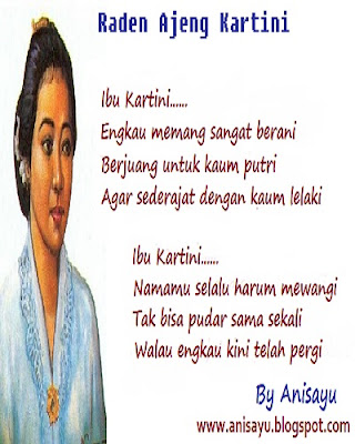  PUISI  CINTA BY ANISAYU Puisi  Raden Ajeng Kartini 