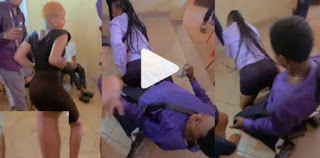 "Is like this children don high" ~ Reactions stirs as 100l students goes weird on their orientation ceremony [video]