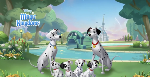 Disney Magic Kingdoms 101 Dalmatians Update Welcome Screen