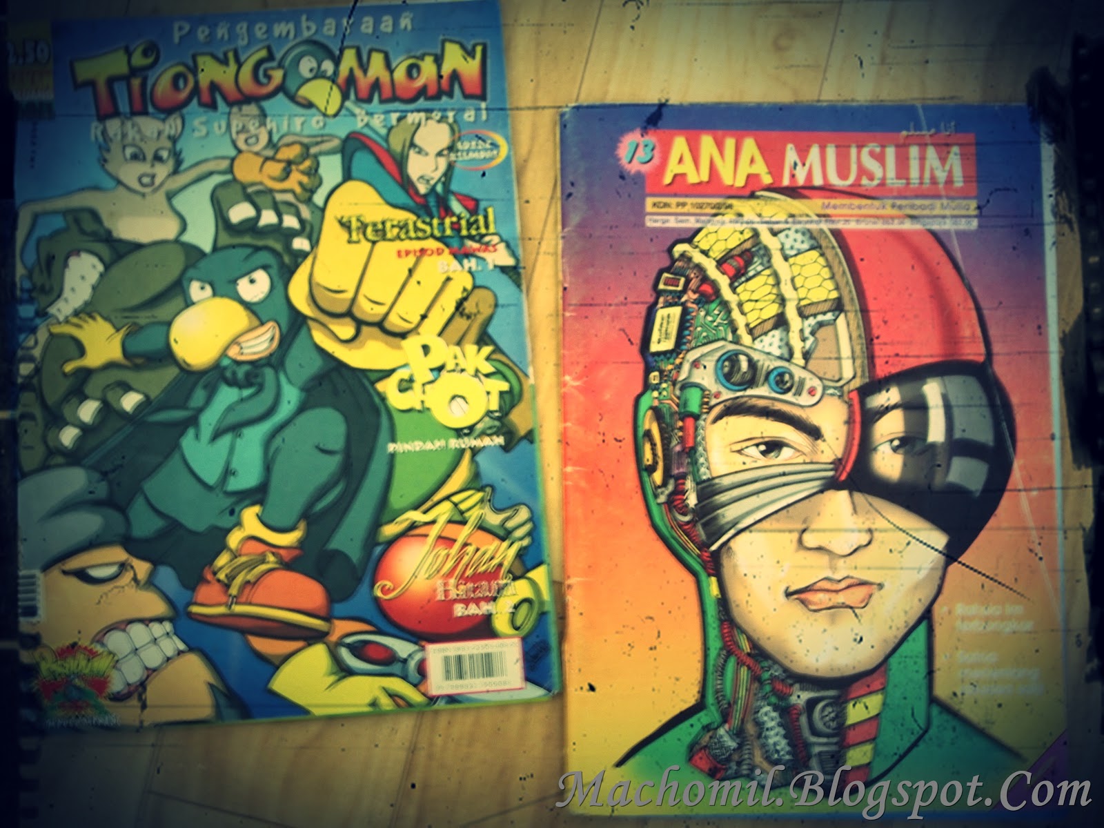 Imaginasi Kehidupan 5 Komik Zaman 90an