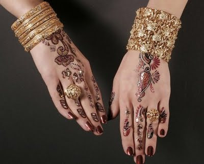 Arabi Mehandi Design