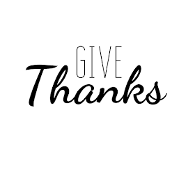 Give Thanks graphic made in Canva