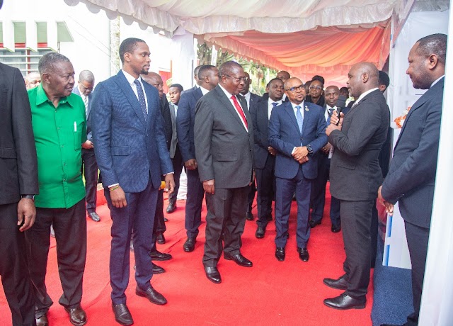 MAKAMU WA RAIS APONGEZA UKARIBU WA BENKI YA NMB NA SERIKALI