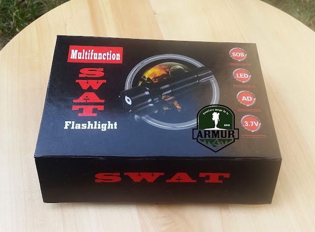 Lanterna SWAT Led Q5 1800W