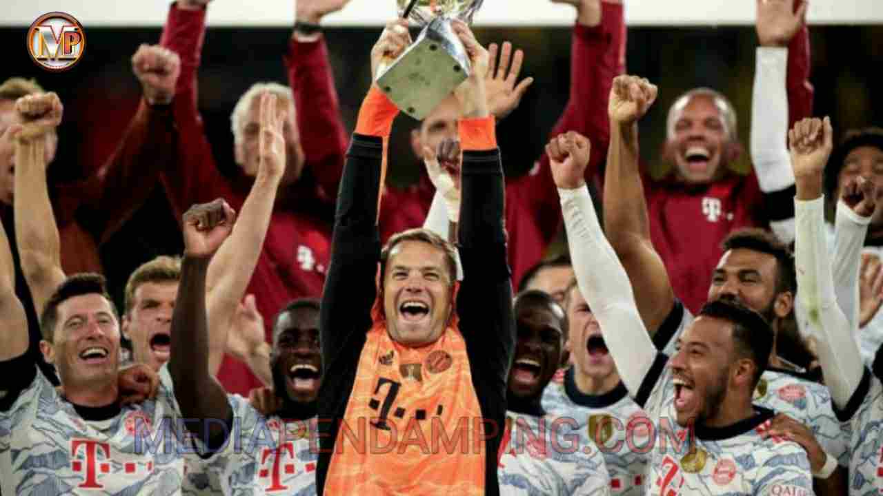 Bayern Muenchen Tambah Koleksi Trofi Piala Super DFL