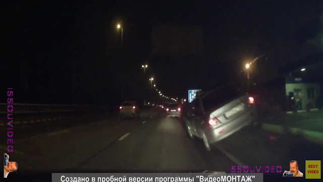 Car Passing on Shoulder issouvideo