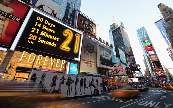 Forever 21 New Times Square Opening Celebration