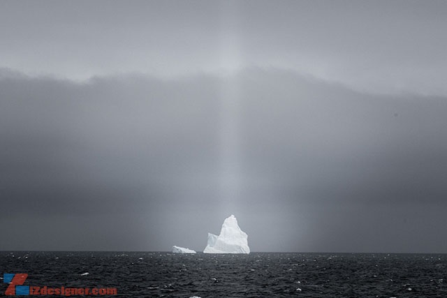 iZdesigner.com - Hình ảnh hiếm về khối băng lật ngửa ở Nam Cực