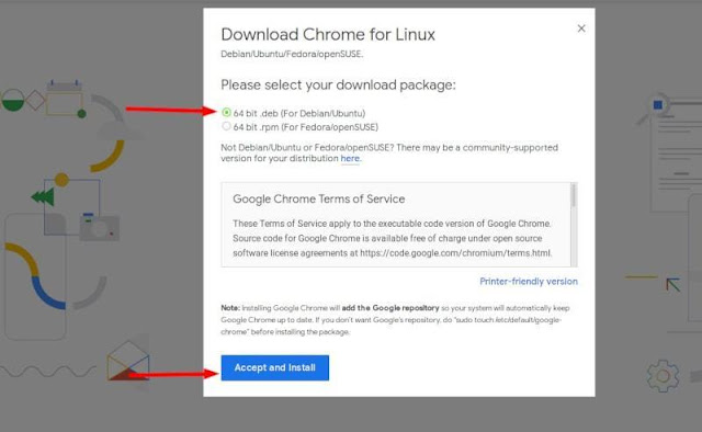 Cara install google chrome di linux ubuntu
