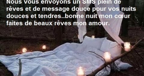 Sms Et Message Bonne Nuit Mon Amour Poème Damour Les