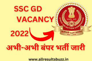 SSC GD VACANCY 2022.